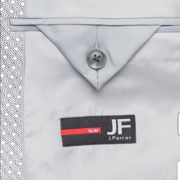 New JF J.Ferrar Mens Diamond Stretch Slim Fit Sport Coat - Picture 4 of 6